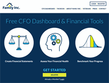 Tablet Screenshot of familyinc.com
